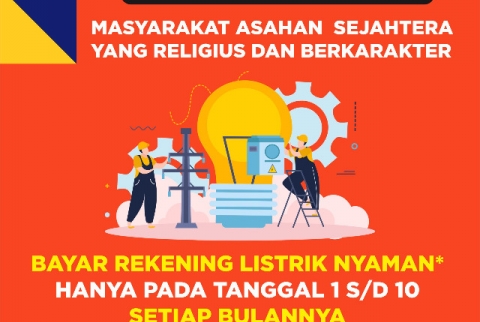 HIMBAUAN BAYAR REKENING LISTRIK DENGAN NYAMAN